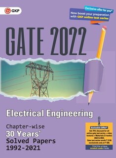 Couverture_GATE 2022 Electrical Engineering - 30 Years Chapterwise Solved Paper (1992-2021)