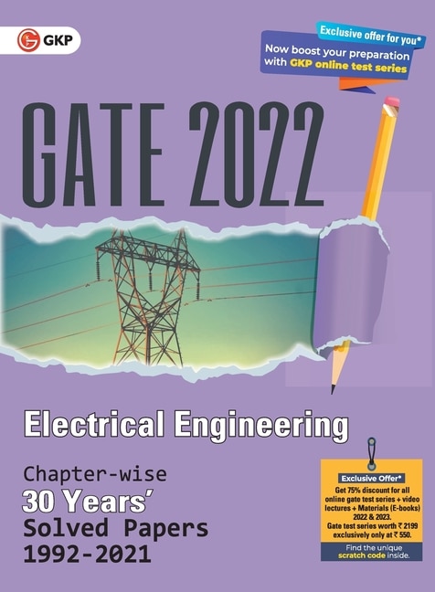Couverture_GATE 2022 Electrical Engineering - 30 Years Chapterwise Solved Paper (1992-2021)