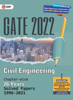 Couverture_GATE 2022 Civil Engineering - 26 Years Chapter-wise Solved Papers (1996-2021)