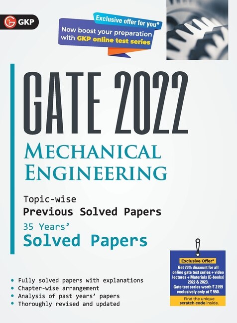 Couverture_GATE 2022 Mechanical Engineering - 35 Years Topic-wise Previous Solved Papers