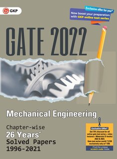 Couverture_GATE 2022 Mechanical Engineering - 26 Years Chapter-wise Solved Papers (1996-2021)