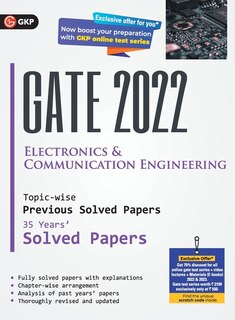 Front cover_GATE 2022 Electronics & Communication Engineering - 35 Years Topic-wise Previous Solved Papers