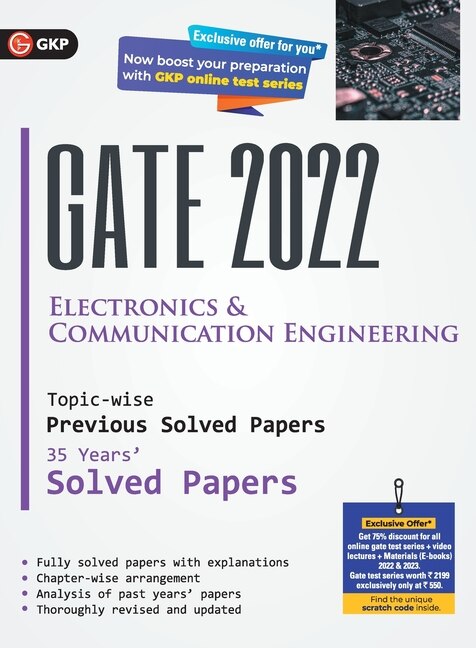 Front cover_GATE 2022 Electronics & Communication Engineering - 35 Years Topic-wise Previous Solved Papers