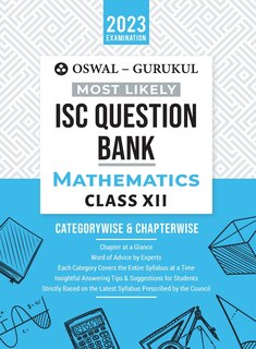 Front cover_Oswal - Gurukul Mathematics Most Likely Question Bank