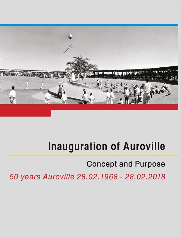 Couverture_Inauguration of Auroville