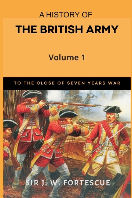 Front cover_A History of the British Army, Vol. 1