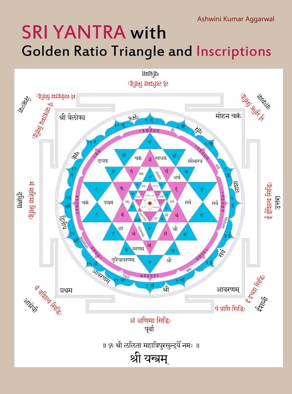 Couverture_Sri Yantra with Golden Ratio Triangle and Inscriptions