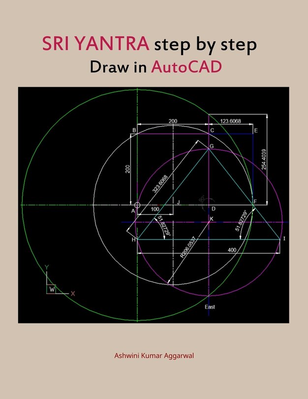 Front cover_Sri Yantra step by step draw in AutoCAD