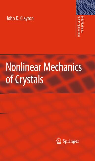 Front cover_Nonlinear Mechanics of Crystals
