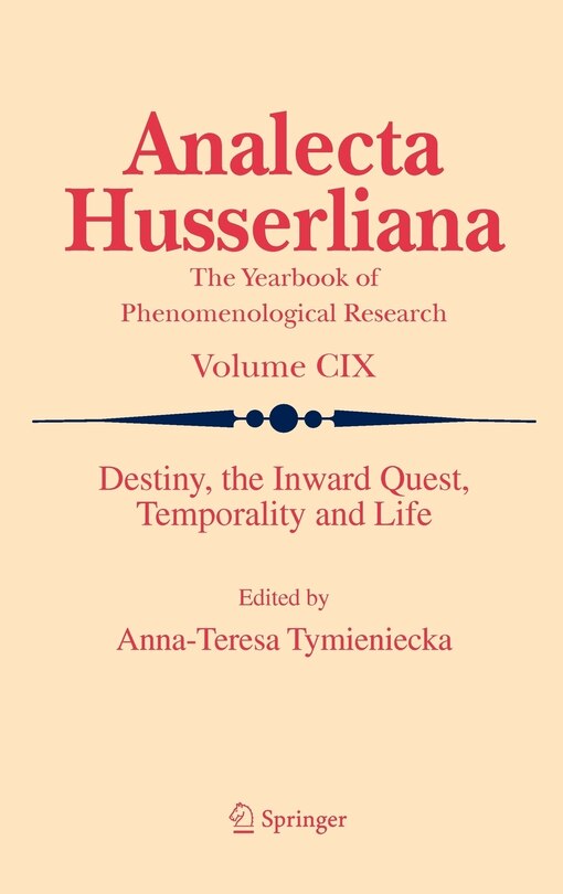 Couverture_Destiny, the Inward Quest, Temporality and Life