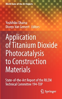 Front cover_Application of Titanium Dioxide Photocatalysis to Construction Materials
