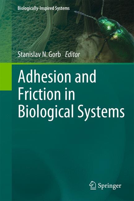 Front cover_Adhesion and Friction in Biological Systems