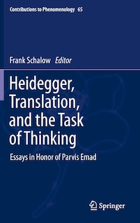 Front cover_Heidegger, Translation, and the Task of Thinking