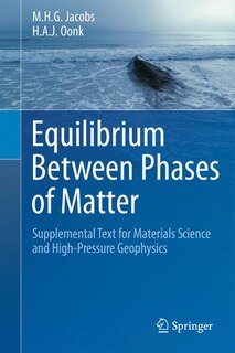 Couverture_Equilibrium Between Phases of Matter