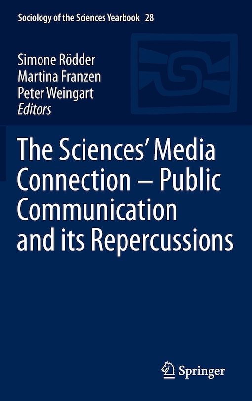 Front cover_The Sciences' Media Connection -Public Communication and its Repercussions