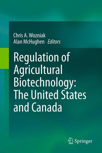 Front cover_Regulation Of Agricultural Biotechnology