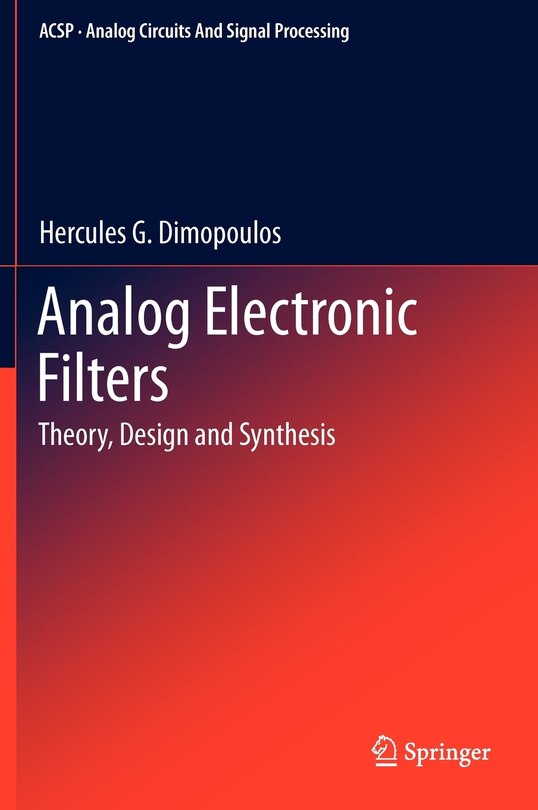 Front cover_Analog Electronic Filters