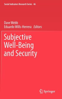 Couverture_Subjective Well-Being and Security