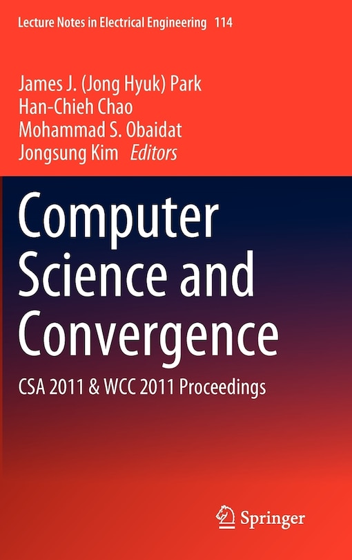 Front cover_Computer Science and Convergence