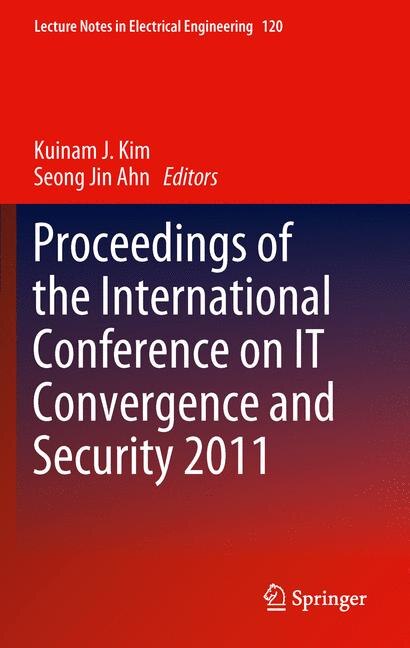 Front cover_Proceedings of the International Conference on IT Convergence and Security 2011