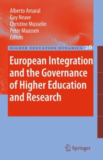 Front cover_European Integration and the Governance of Higher Education and Research