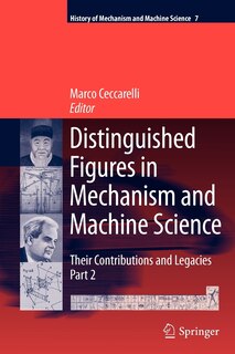 Front cover_Distinguished Figures in Mechanism and Machine Science