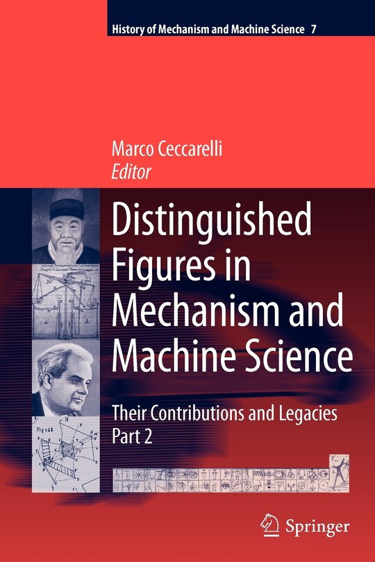 Front cover_Distinguished Figures in Mechanism and Machine Science