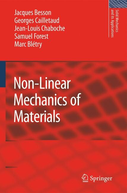 Front cover_Non-linear Mechanics Of Materials