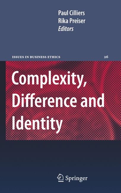 Front cover_Complexity, Difference and Identity