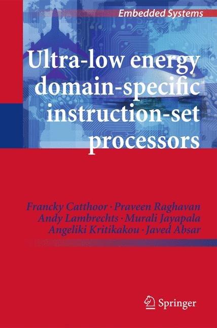 Couverture_Ultra-Low Energy Domain-Specific Instruction-Set Processors