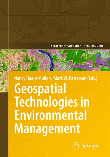 Front cover_Geospatial Technologies in Environmental Management