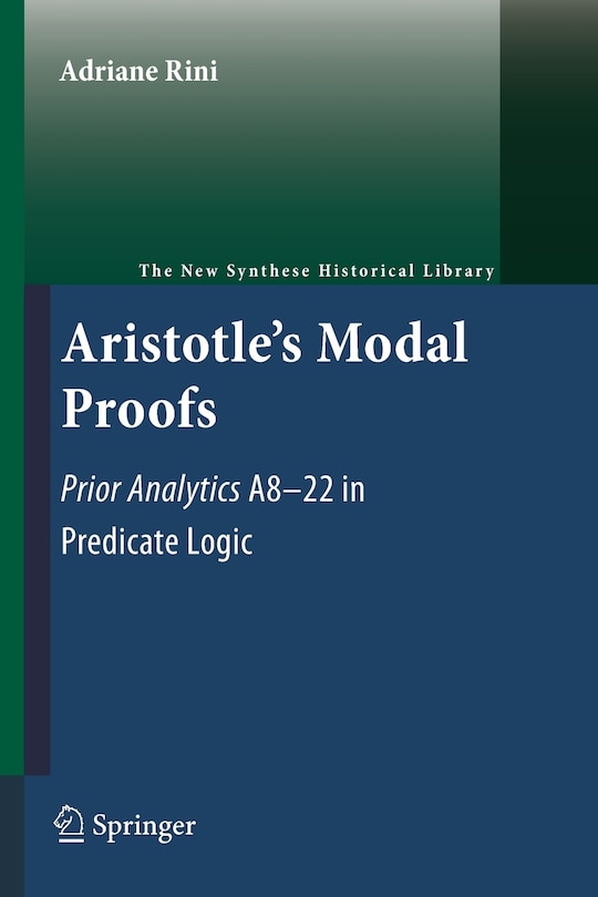 Couverture_Aristotle's Modal Proofs