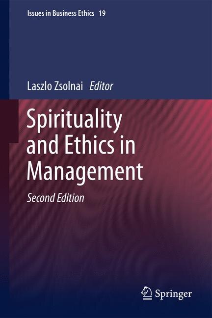 Couverture_Spirituality and Ethics in Management