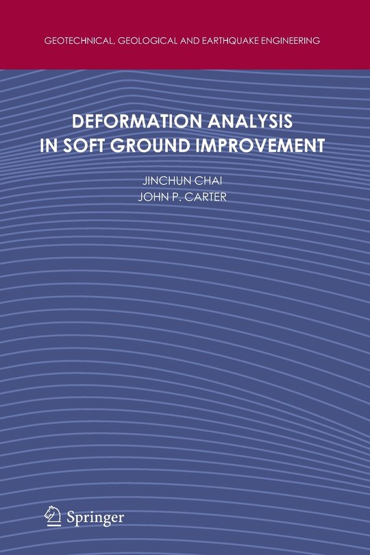 Front cover_Deformation Analysis in Soft Ground Improvement