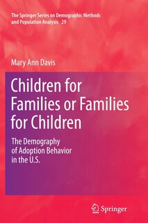 Couverture_Children for Families or Families for Children