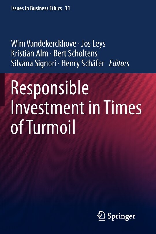 Front cover_Responsible Investment in Times of Turmoil