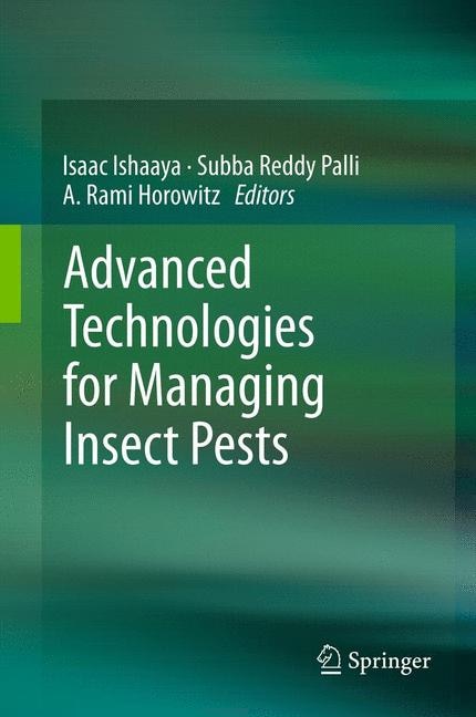 Couverture_Advanced Technologies for Managing Insect Pests