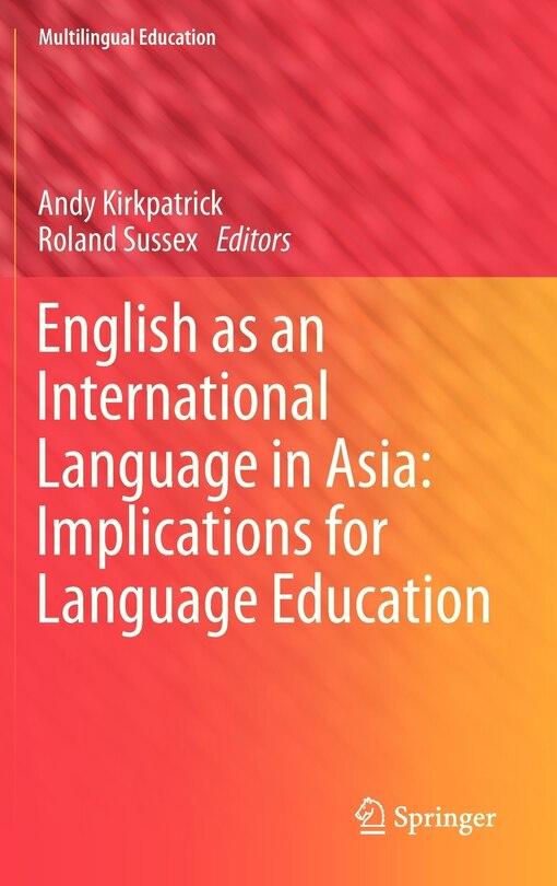 Couverture_English As An International Language In Asia