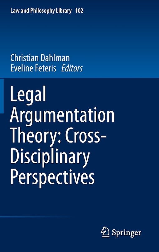 Front cover_Legal Argumentation Theory