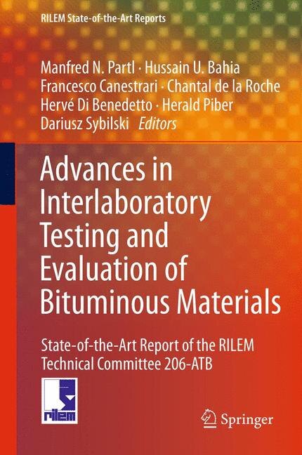 Couverture_Advances in Interlaboratory Testing and Evaluation of Bituminous Materials
