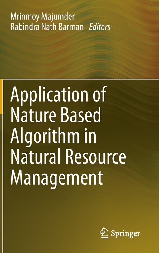 Front cover_Application of Nature Based Algorithm in Natural Resource Management
