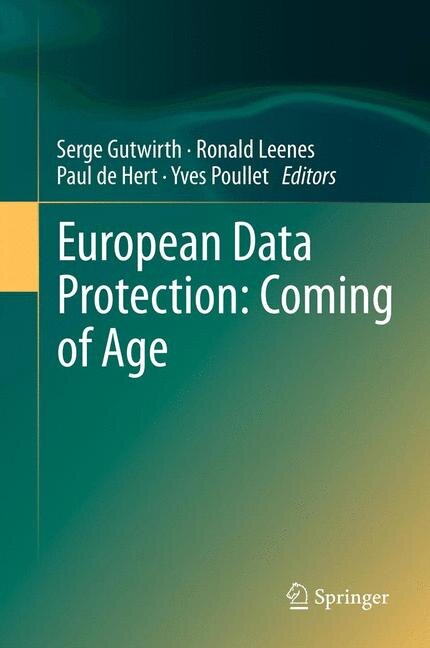 Front cover_European Data Protection