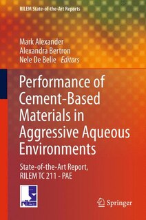 Couverture_Performance of Cement-Based Materials in Aggressive Aqueous Environments