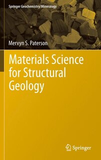 Couverture_Materials Science for Structural Geology