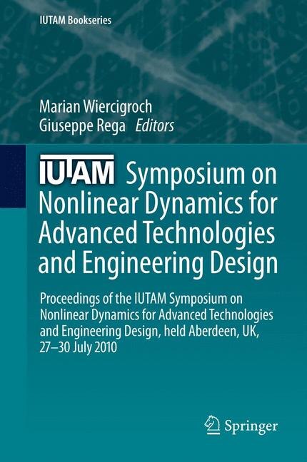 Couverture_IUTAM Symposium on Nonlinear Dynamics for Advanced Technologies and Engineering Design