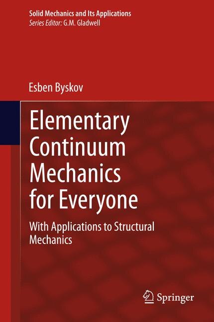 Couverture_Elementary Continuum Mechanics for Everyone