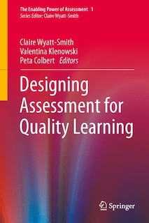 Couverture_Designing Assessment for Quality Learning