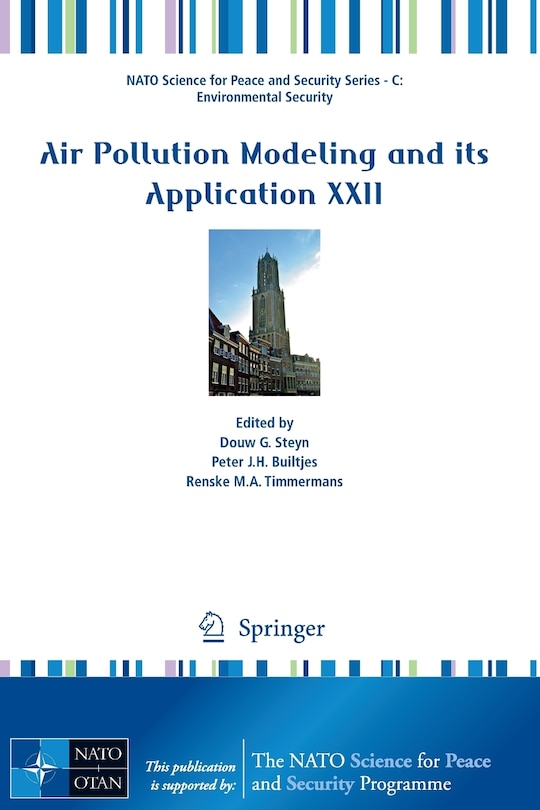 Couverture_Air Pollution Modeling and its Application XXII