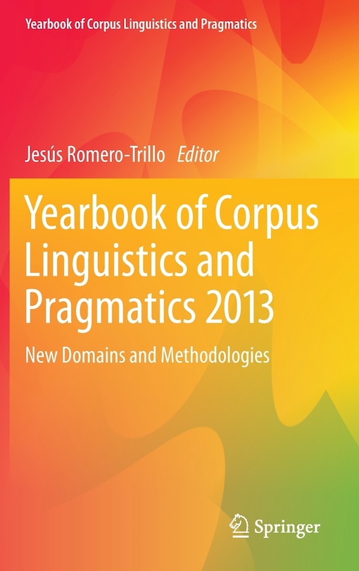 Couverture_Yearbook of Corpus Linguistics and Pragmatics 2013