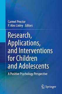 Couverture_Research, Applications, and Interventions for Children and Adolescents